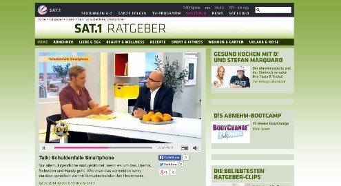 Rechtsanwalt Jan Heckmann beim Sat. 1 Ratgeber