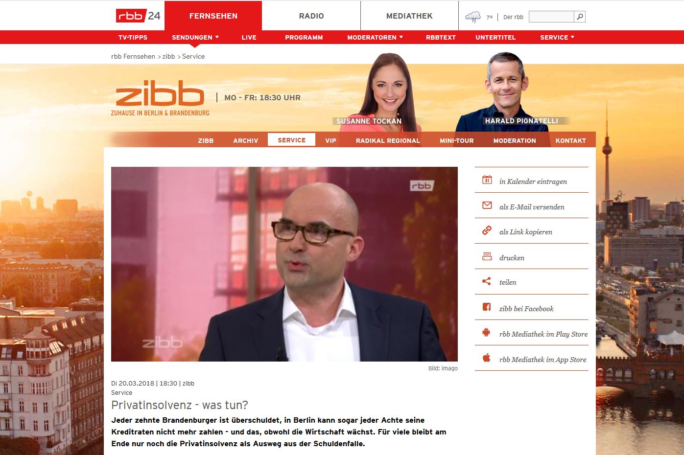 ZIBB Anwalt Jan Heckmann Privatinsolvenz Insolvenzrecht