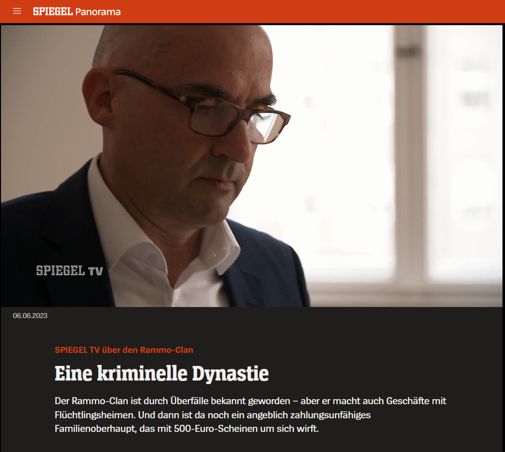 Spiegel-TV, Heckmann, Interview
